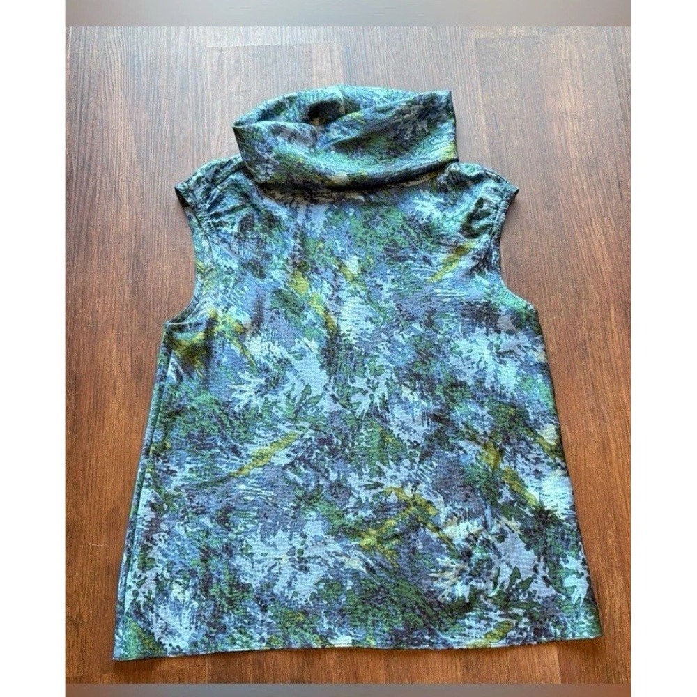 Peter Som 100% Silk Top Sleeveless Mock Neck ASO Blair Waldorf Gossip Girl 4